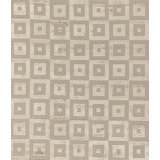 Metro-Velvet Geometric Area Rug in Beige/Brown