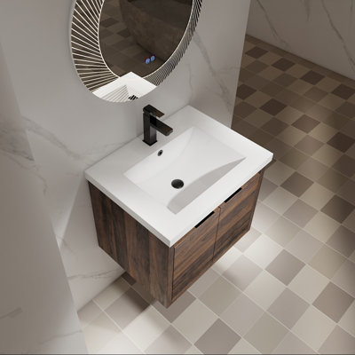 Meuble-lavabo flottant 24 po avec lavabo