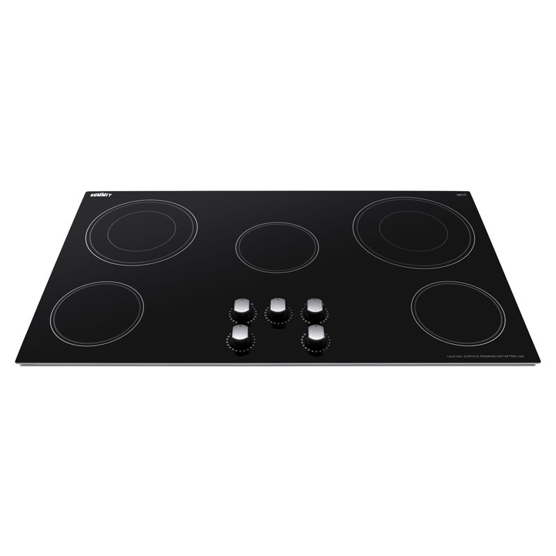 Summit Appliance 36" Black Electric Cooktop