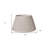 19" Shallow Drum Smocked Shantung Lampshade-109860663