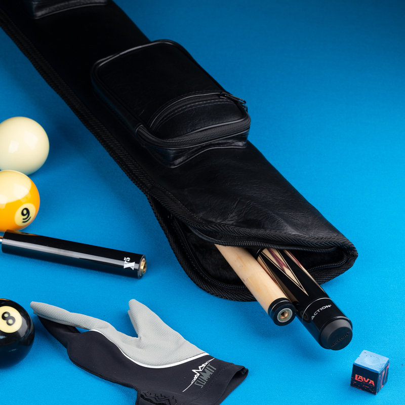 34.5" Deluxe Pool Cue Case in Vinyl/Black