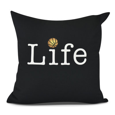 Goals, Gourds, and Gatherings Word Outdoor Square Pillow Cover & Insert