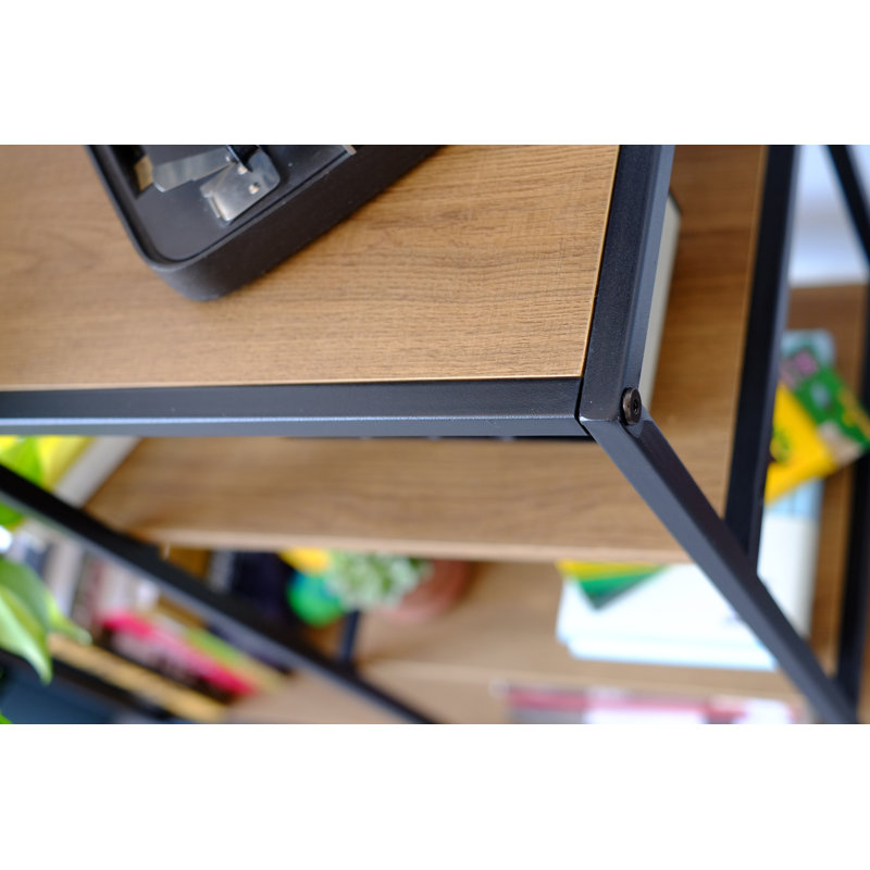 Bibliothèque en métal H 29 "x l 28,5"