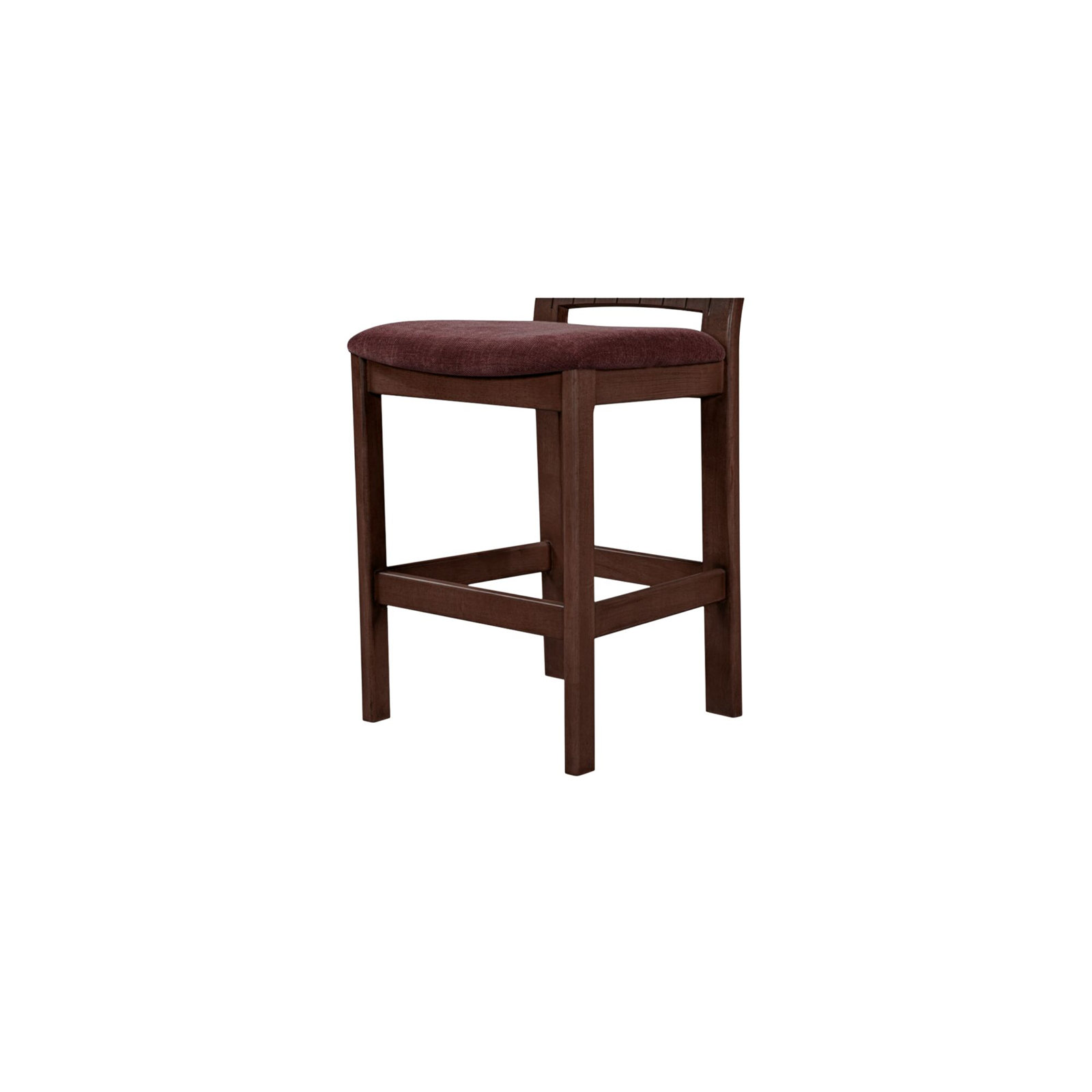 Emil Counter Stool Cream, Purple