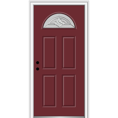 Grace 80'' Fiberglass Front Entry Doors