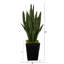 Plante artificielle 40 po en pot