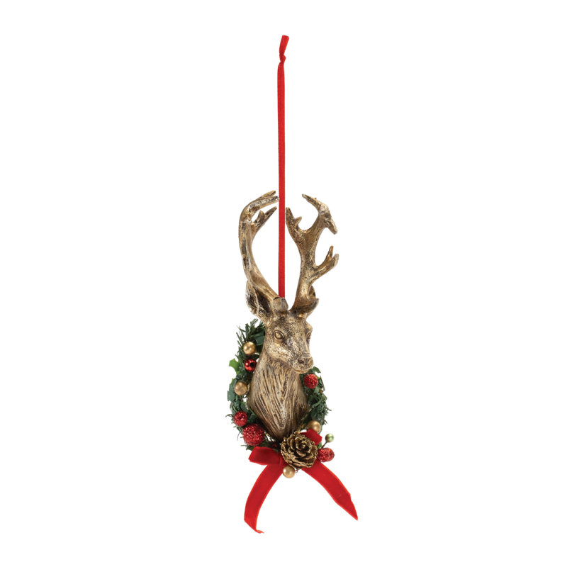 Deer Head Mount Ornament