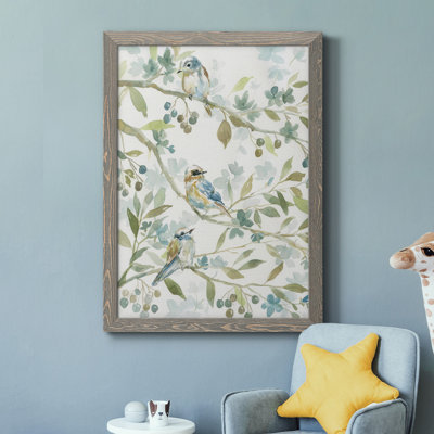 Spring Beginnings - Peinture sur toile encadrée