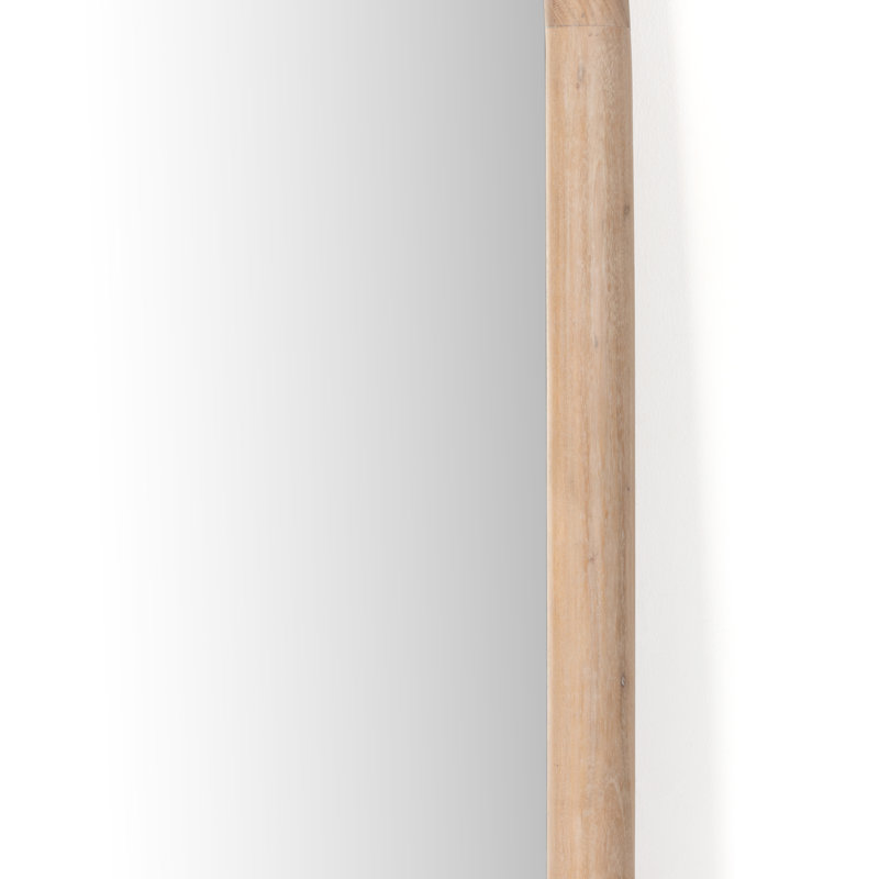 Gulliver Flat Mirror, Whitewash Acacia