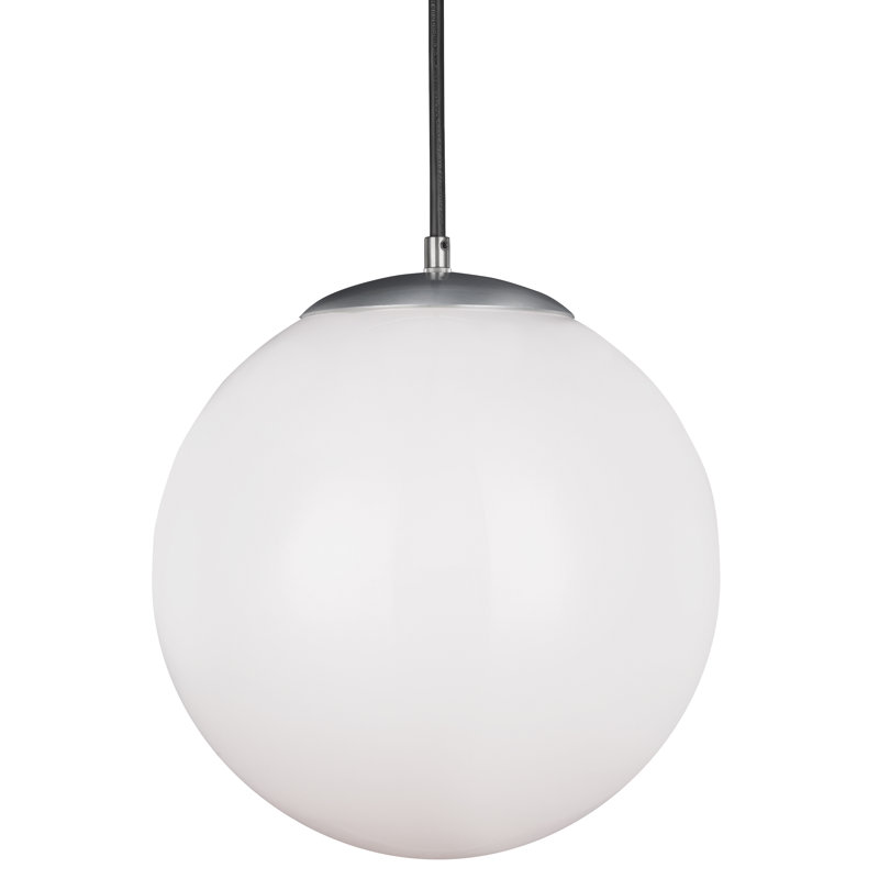Très grand luminaire suspendu Leo , H 14,75 po x l 14 po x p 14 po