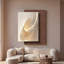 Lampe murale en grès de style zen abstrait-34007057
