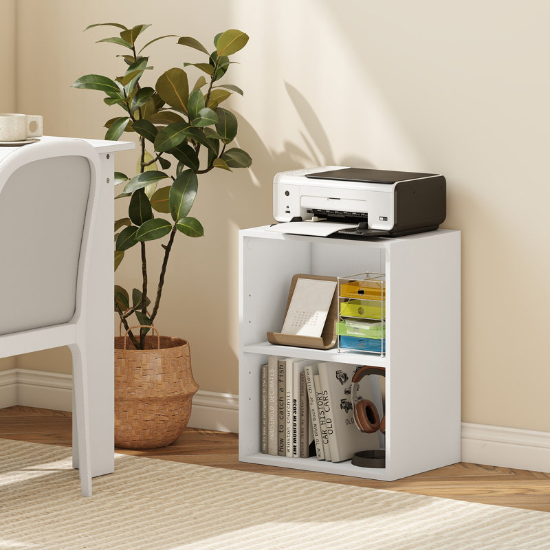53.5cm H x 42cm W Bookcase, White