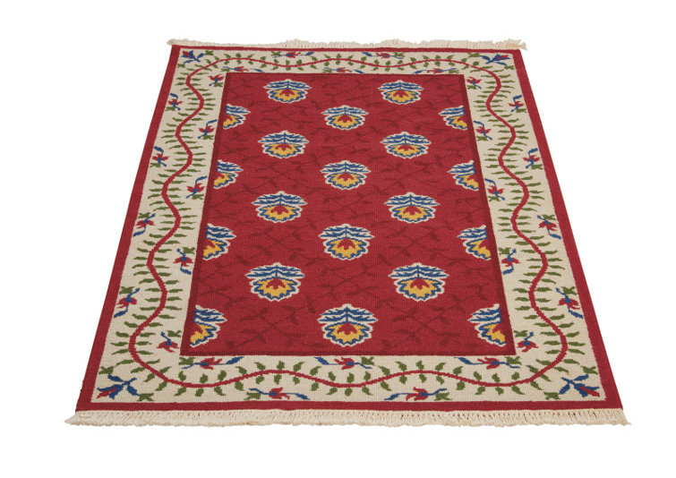 Cacho Wool Oriental Indoor Rug