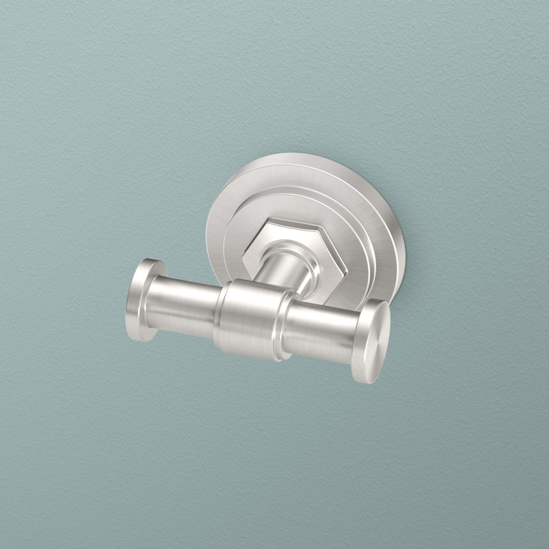 Lizzie Robe Hook, Brushed Nickel