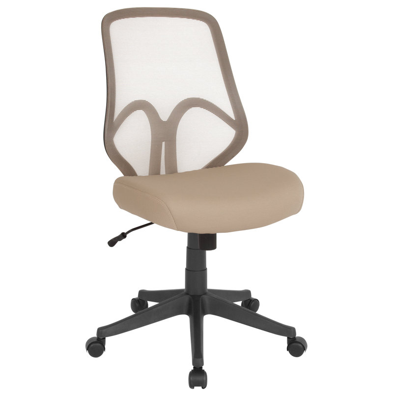Trudy High Back Mesh Office Chair, Brown