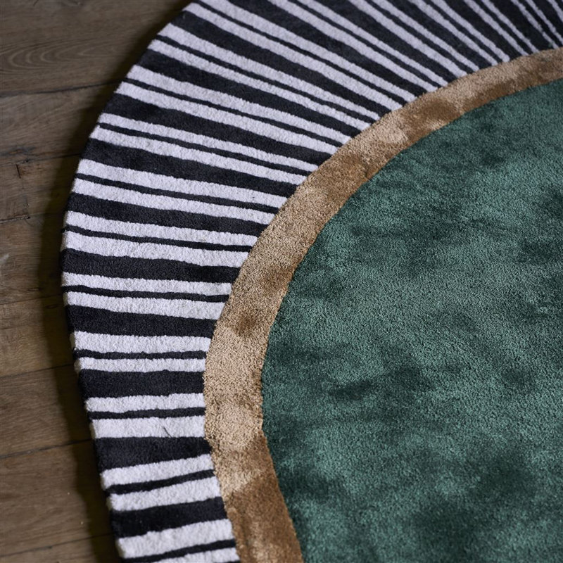 Koshi Oval Rug, Malachite