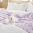 Bedsure Throw Flannel Fleece Blanket for Girls, 300 GSM Soft and Cozy Blanket for Dorm & Home Decor, Lavender Fog, All-Season Gift-116397900-116397902