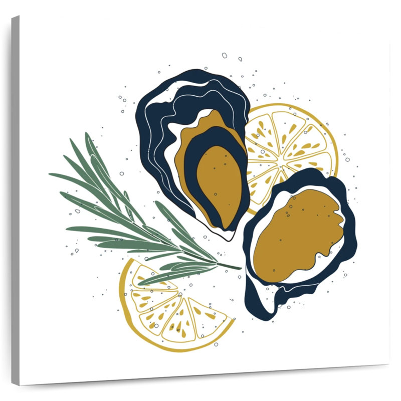 Yarlin Gourmet Oysters, 30" H x 30" W