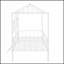 Durable Metal House Bed Frame with Slatted Support, No Box Spring Needed, for Stable and Comfortable Sleep-864388350