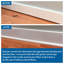 Ensemble complet de moulure de plancher, plinthe de 7 3/4 po de hauteur x 5/8 po de hauteur, 3/4 de hauteur de H x 3/4 de tour de quart, 8 pi de longueur-132019248