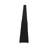 Decorative Metal Pillar Hurricane Candle Holder with Sandstone Base - Modern Tabletop Candlestick Holder for Tabletop Accent - Black-313736812