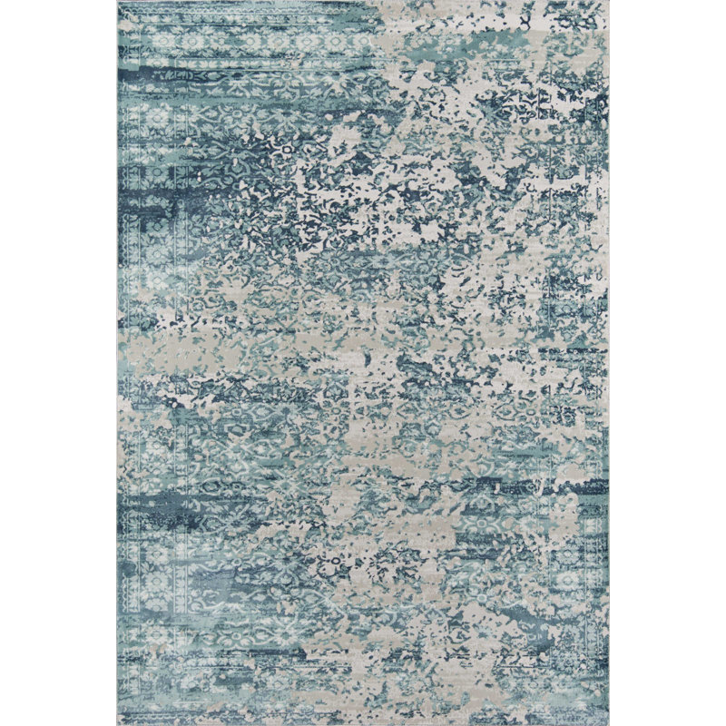 Delphine Blue Rug, Rectangle 9'3" x 12'6"