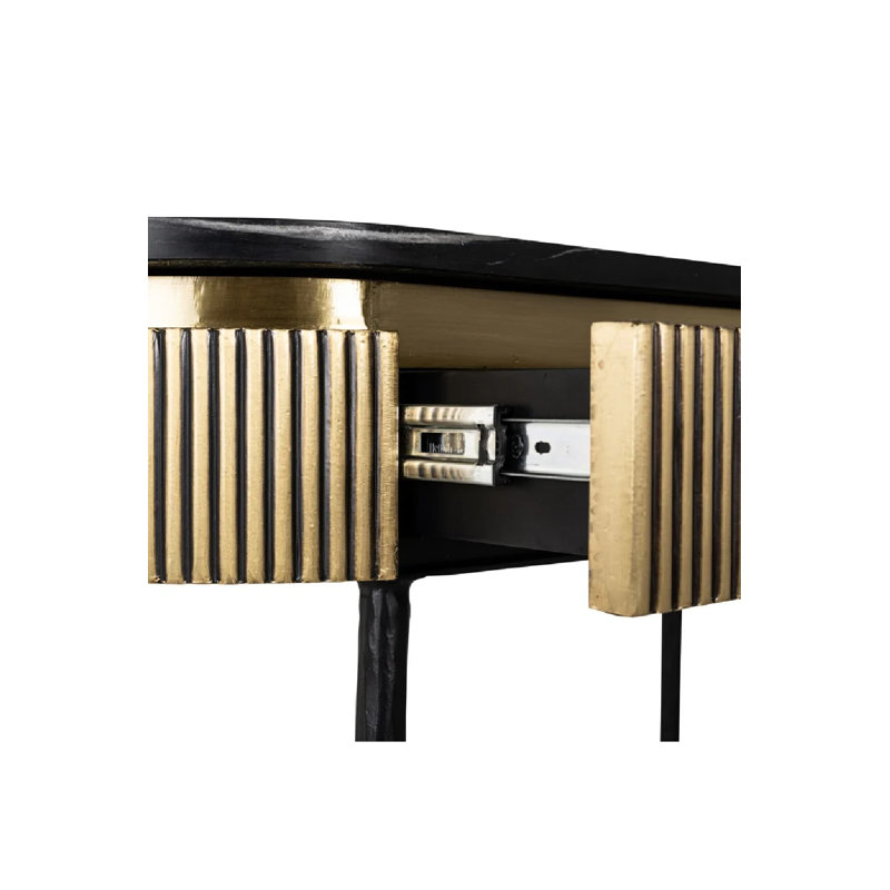 Console Table 39'' Marble Top Console Table