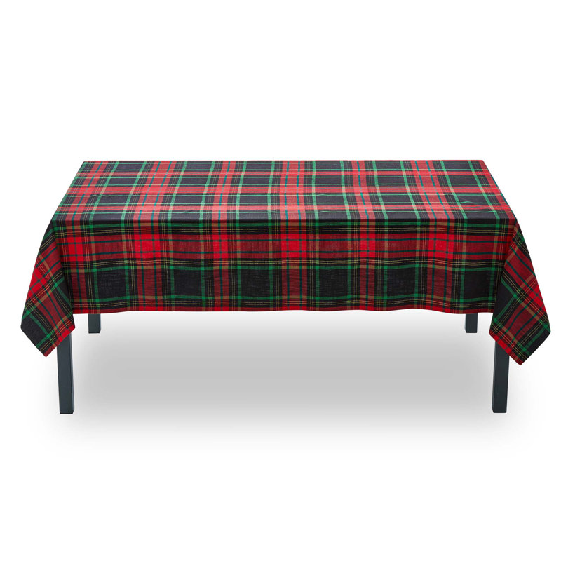  Christmas Plaid Tablecloth