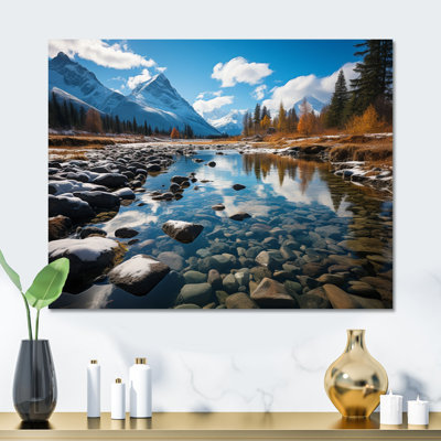 Canada Majestic Rockies I - Landscapes Print on Metal