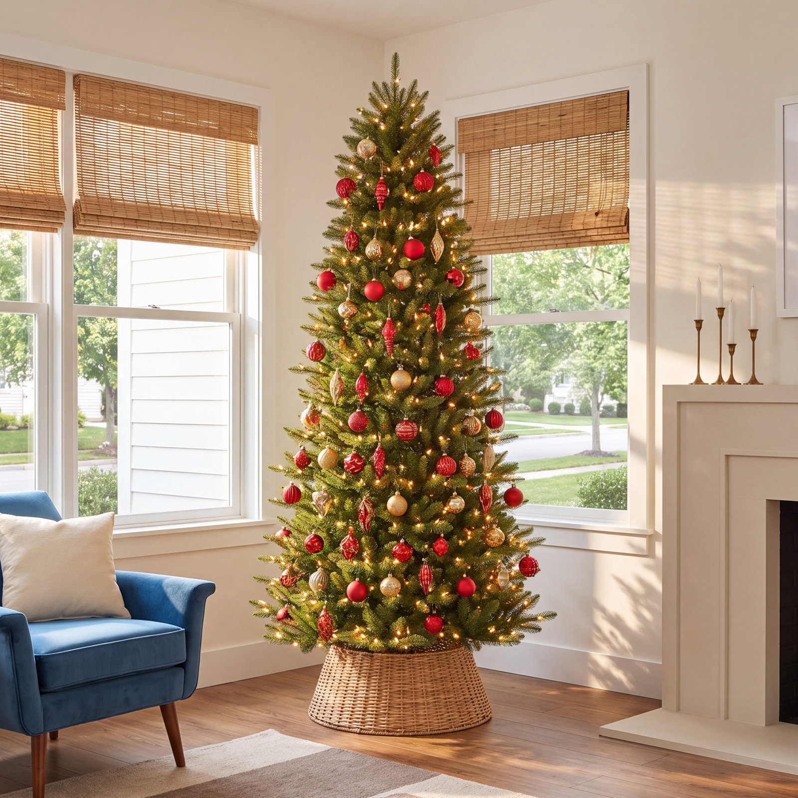 Gular 7.5' Pre-Lit Fir Christmas Tree