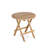  Grade A Teak Adirondack Chair Outdoor Patio Set of 2 (1 Chair + 1 Side Table)