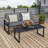Maleta 2 - Person Patio Conversation Set with Cushions