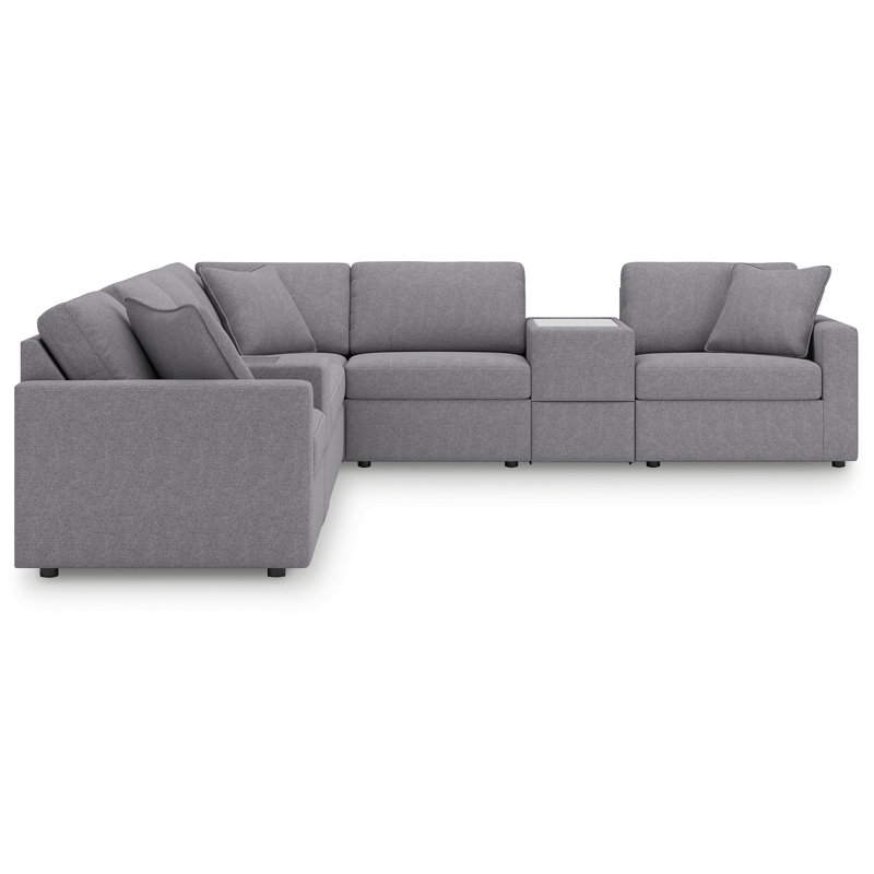 Braintree 8-Piece Sectional With Storage Consoles