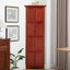 Armoire garde-manger à 4 coins avec 8 portes et grande capacité pour le rangement de 72 po de hauteur