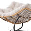 Fleece Fabric；Iron Rocking Chair-703082232
