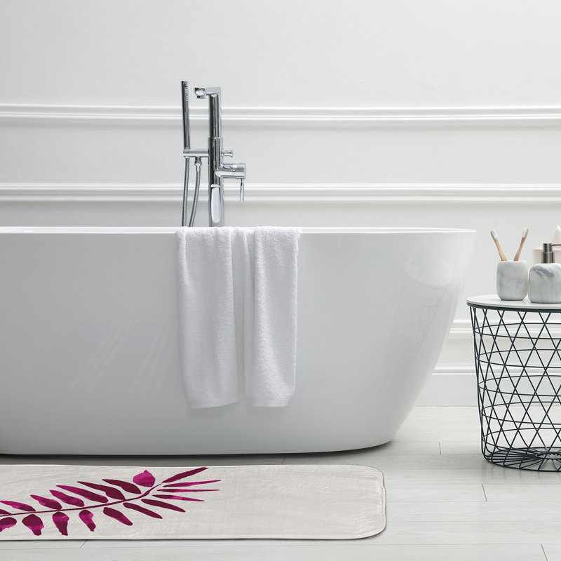 Tapis de bain Frond 2, L 17 po x L 24 po