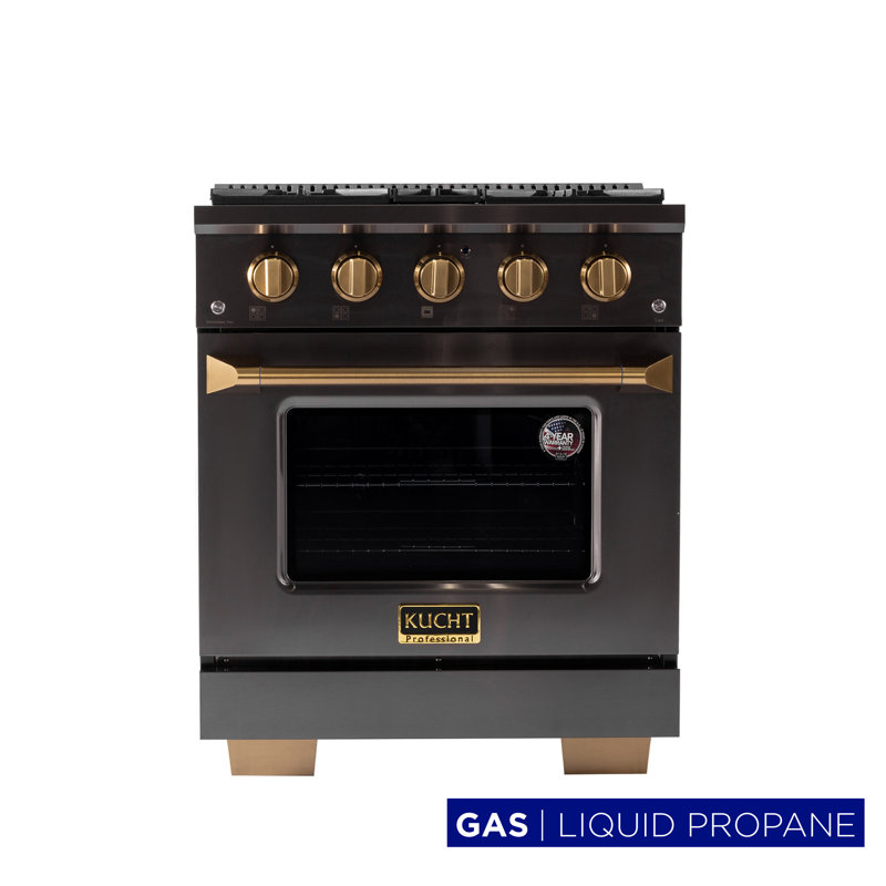 Kucht 30'' W Free Standing Range
