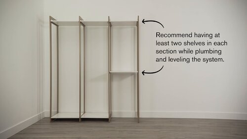 Martha Stewart Everyday 4.5ft Hanging Closet & Storage System