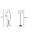 Lampe sur pied 49,25 po Koleman Club-18026365