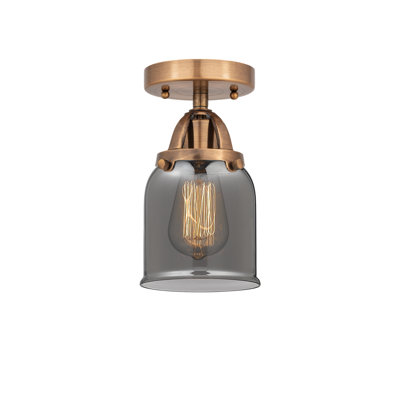 Glass LED Semi Flush Mount