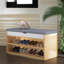 3 Tier Shoe Storage Shoe Bench With Seat Hallway Storage Furniture Entryway