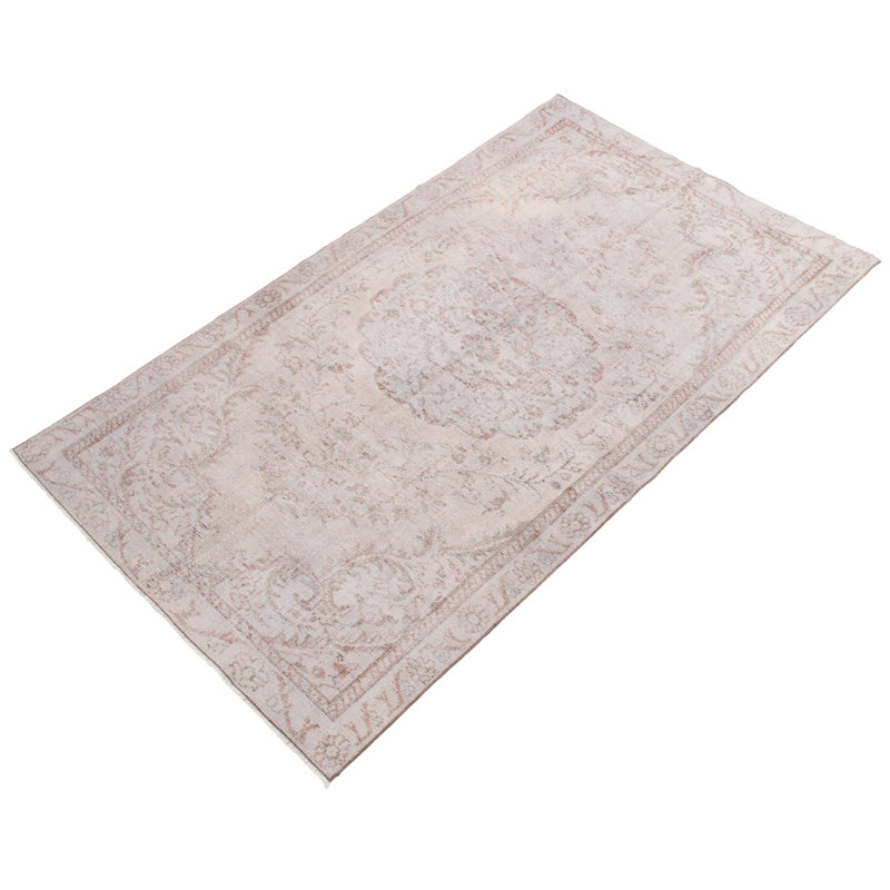 Tapis beige à transition de couleur 5 pi 4 po x 9 pi 4 po