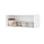 Armoire de rangement murale Modern Kitchen - blanc, 12 po x 30 po 12,5 po, panneau de particules, enduit, garde votre espace propre pour les épices, les bols et les bocaux