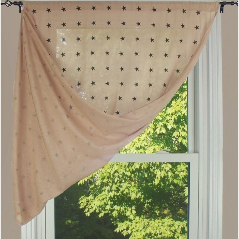     Rideau simple en coton Abruscato, 40 po x 86 po