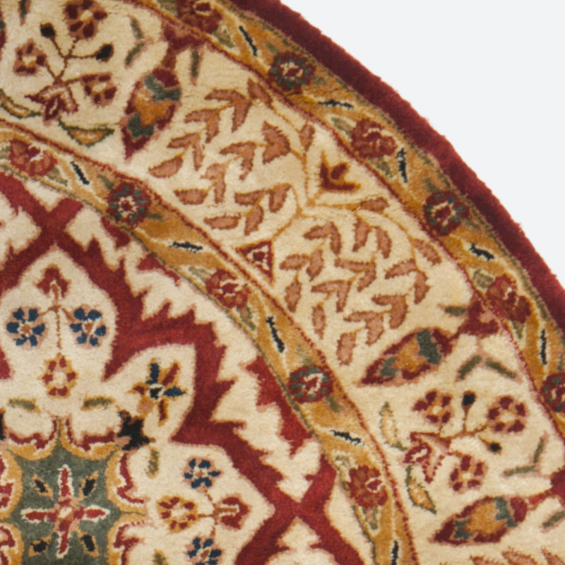 Evie New Zealand Wool Oriental Rug, Oval 5' x 8'