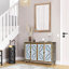 Miroir mural en bois Farmhouse