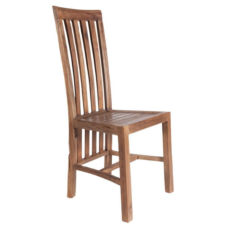 Odling Solid Wood Slat Back Side Chair