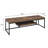 Weathered Oak And Black 1-Shelf TV Stand