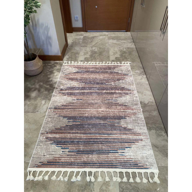 Tapis Toscana avec envers antidérapant, Rectangle 2 pi 7 po x 5 pi 11 po