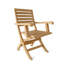 Andrew Folding Teak Patio Dining Chair